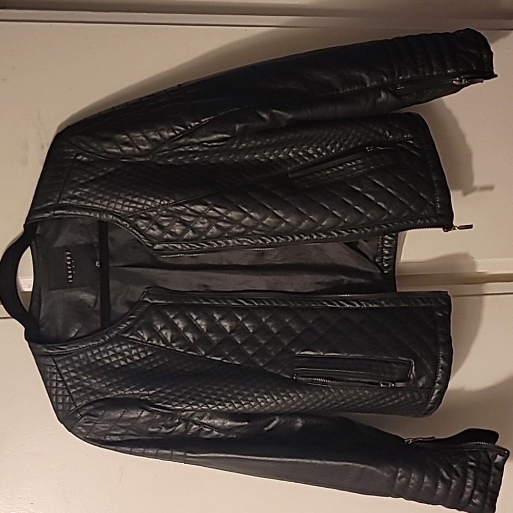 THERAPY Faux Leather Jacket
